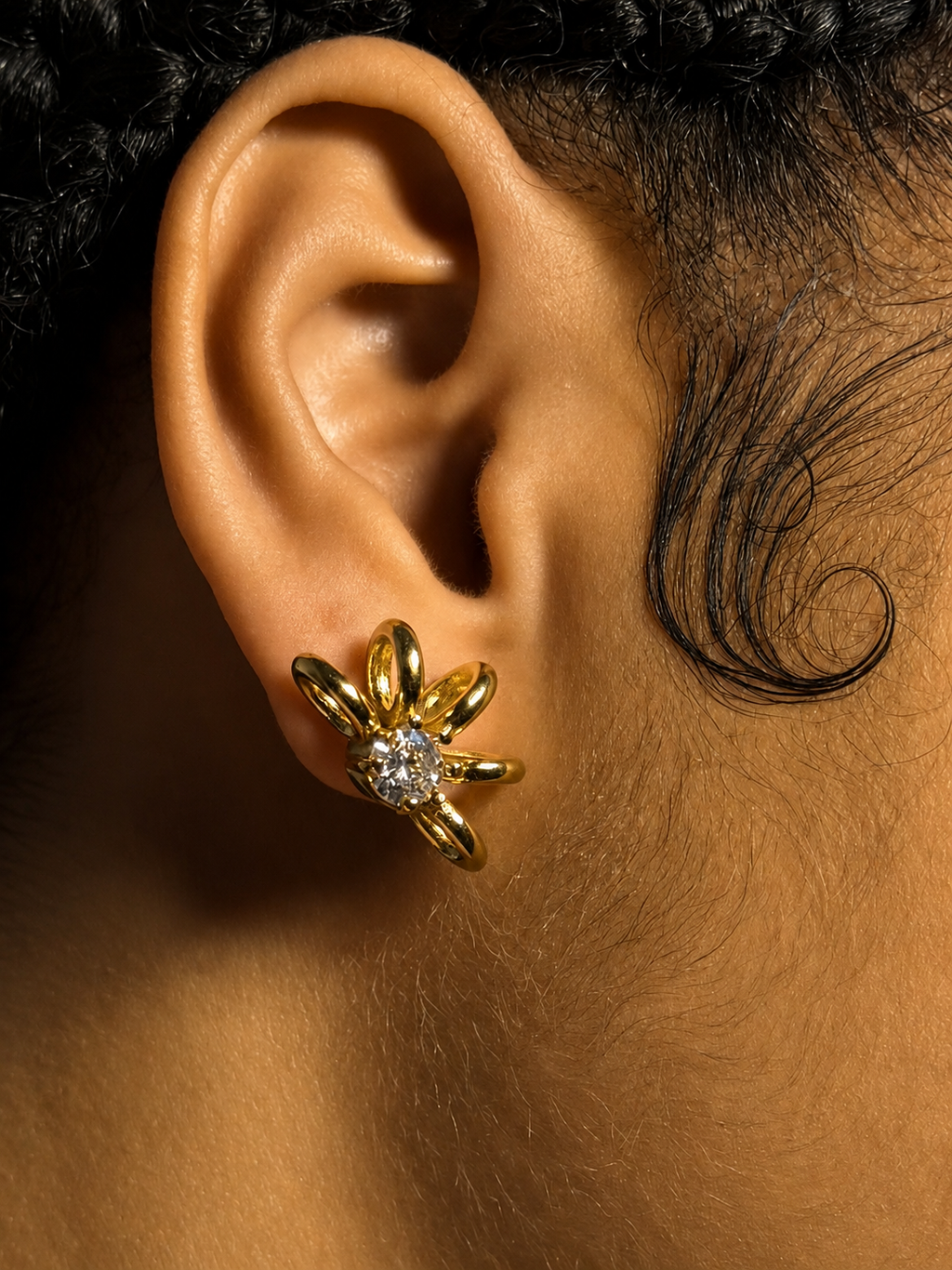 Boucles d’oreilles Jeanne d’ivoire
