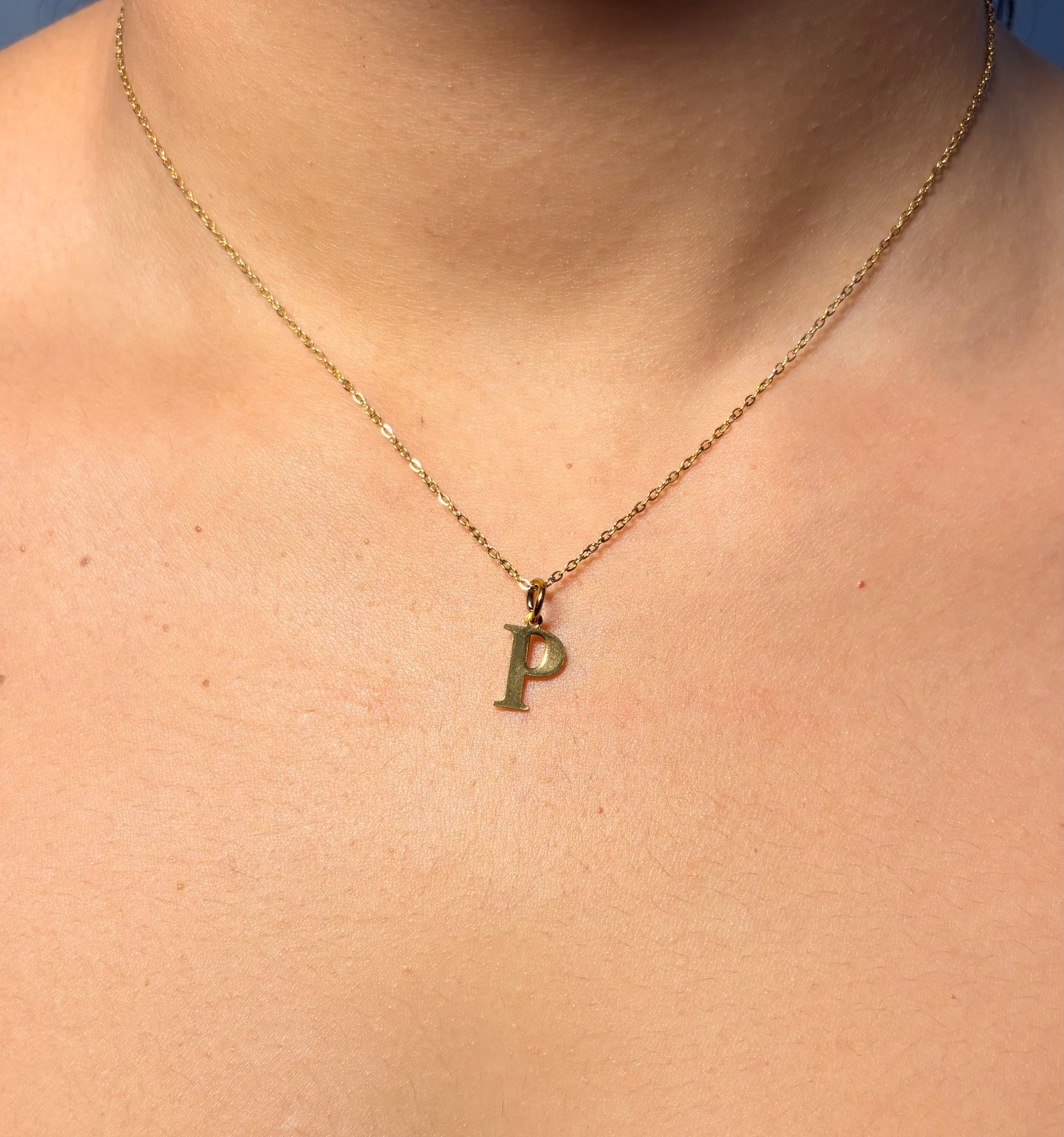 Collier ma Lettre Préférée (personnalisable)