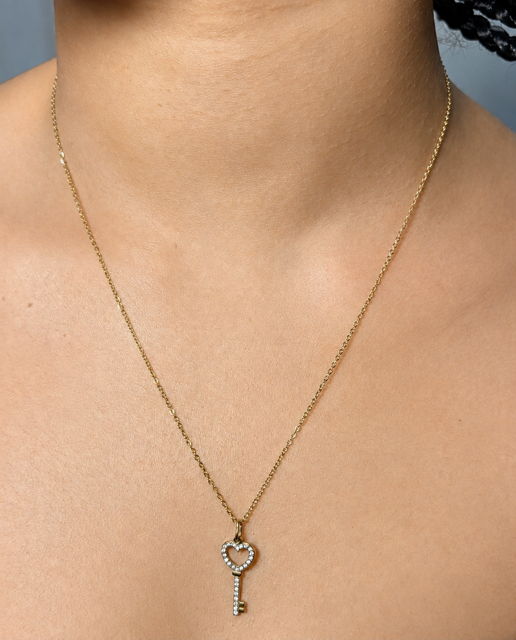 Collier Heart Key