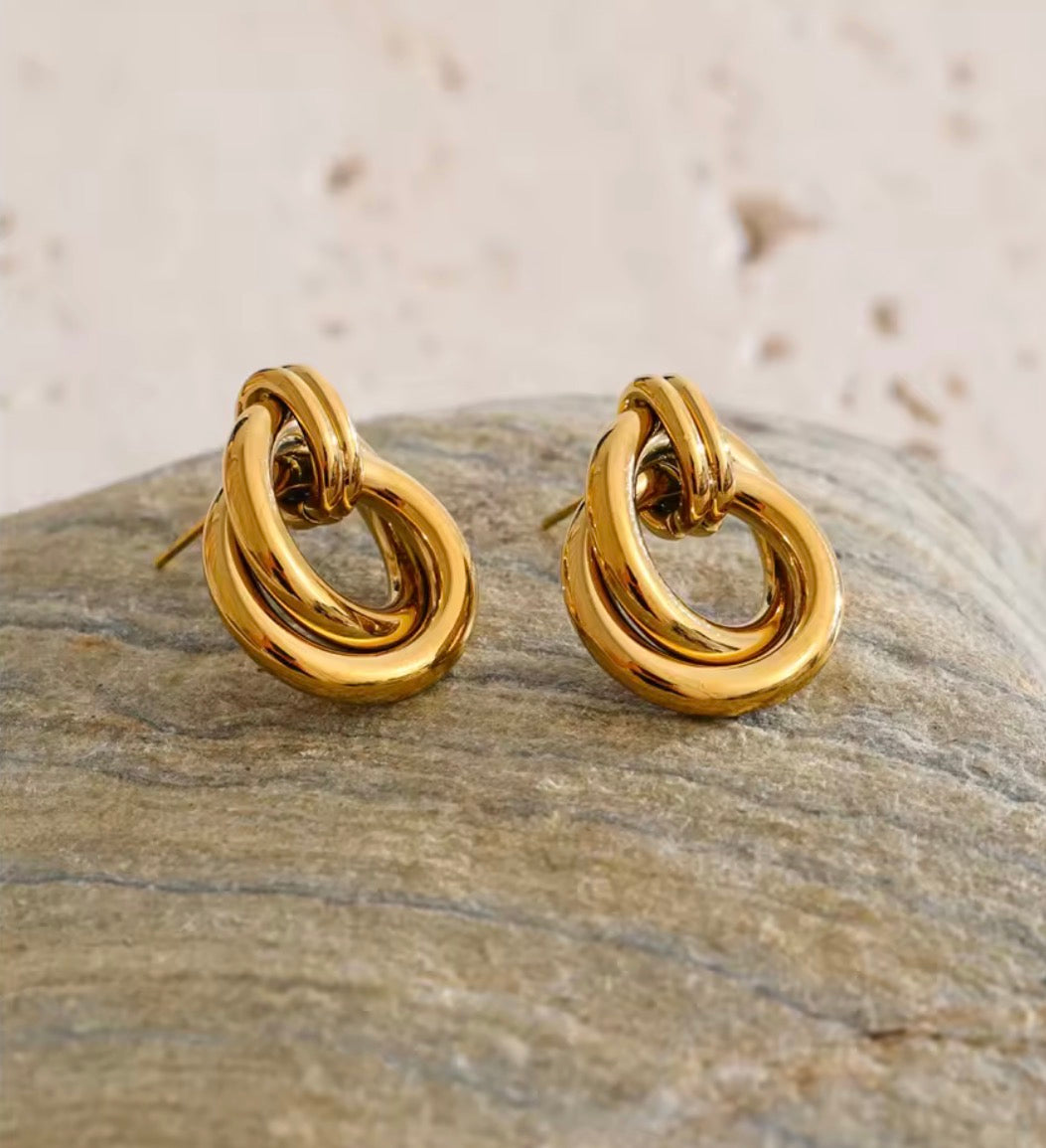 Boucles d’oreilles Camélia